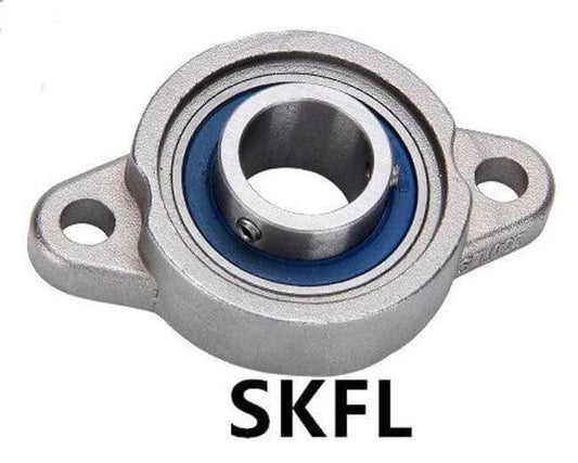 20mm Miniature Flanged Block Stainless Steel Mounted Bearing