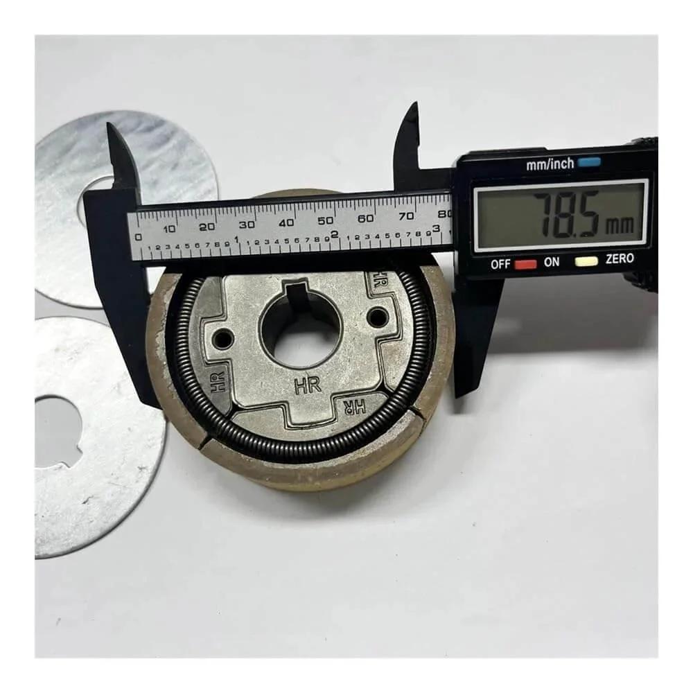 ID 20MM OD 78.5MM Thickness 24mm Clutch EH12 Fit for Parts Clutch EH12-2D EH12-2B Gasoline Engine Tools with caliper measuring 78.5mm