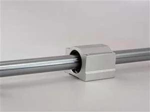 20mm CNC Router 60 Shaft w/Block & Bearing Linear Motion