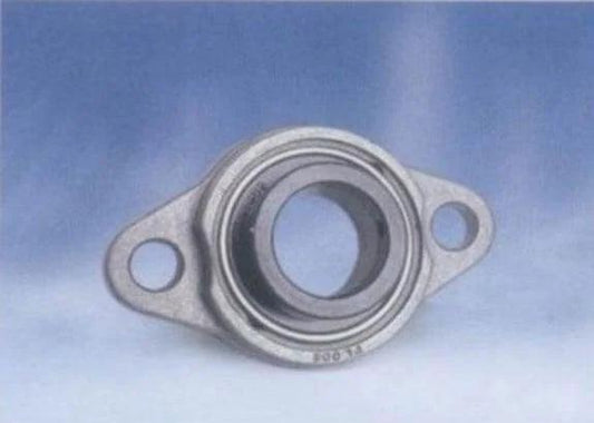 20mm Flange Bearing UFL004 Eccentric Collar Locking Two-Bolt Flange Unit