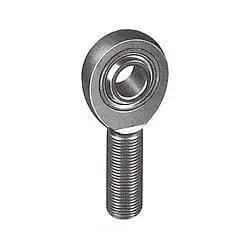 Heavy Duty Rod End Bearing 0.500 Inch Bore 5/8-18 Right Hand Thread Solid Race Construction 4130 Steel Alloy For High Load Linkages And Precise Motion