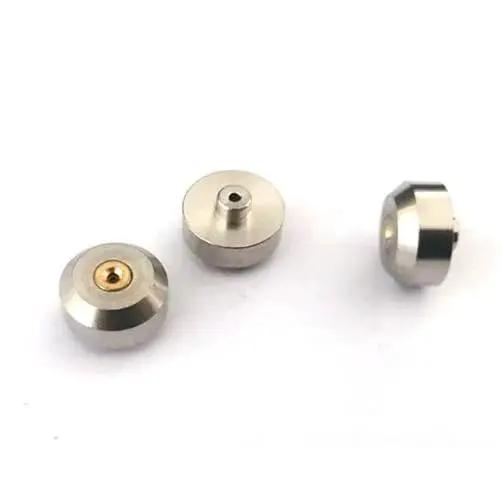 Pro Grade 004519-13 Waterjet Orifice for Flow Waterjet Cutting Machines, shown from multiple angles