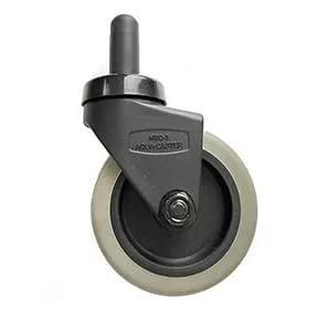 Replacement Casters For WaveBrake Mop Buckets 3 Inch Non Marking TPR Rubber Wheels Single Caster