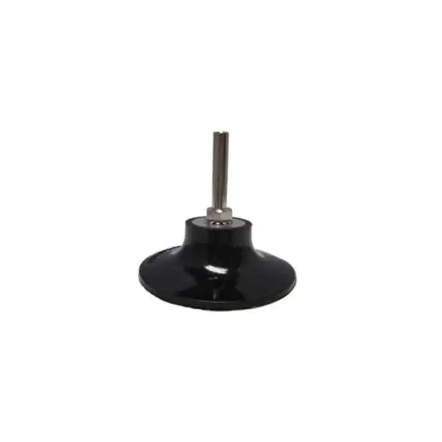 Front view of Quick Change 3 Inch Sanding Disc Pad Holder with Twist Lock Mandrel for Die Grinder and Drill One Quarter Inch Shank