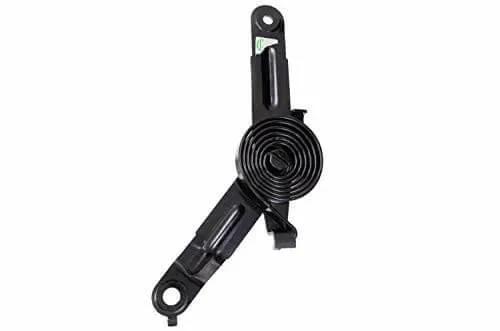 Left Driver Side Hood Hinge Spring For GM Vehicles Replaces 15035591 15705115, black metal coil spring for hood alignment.