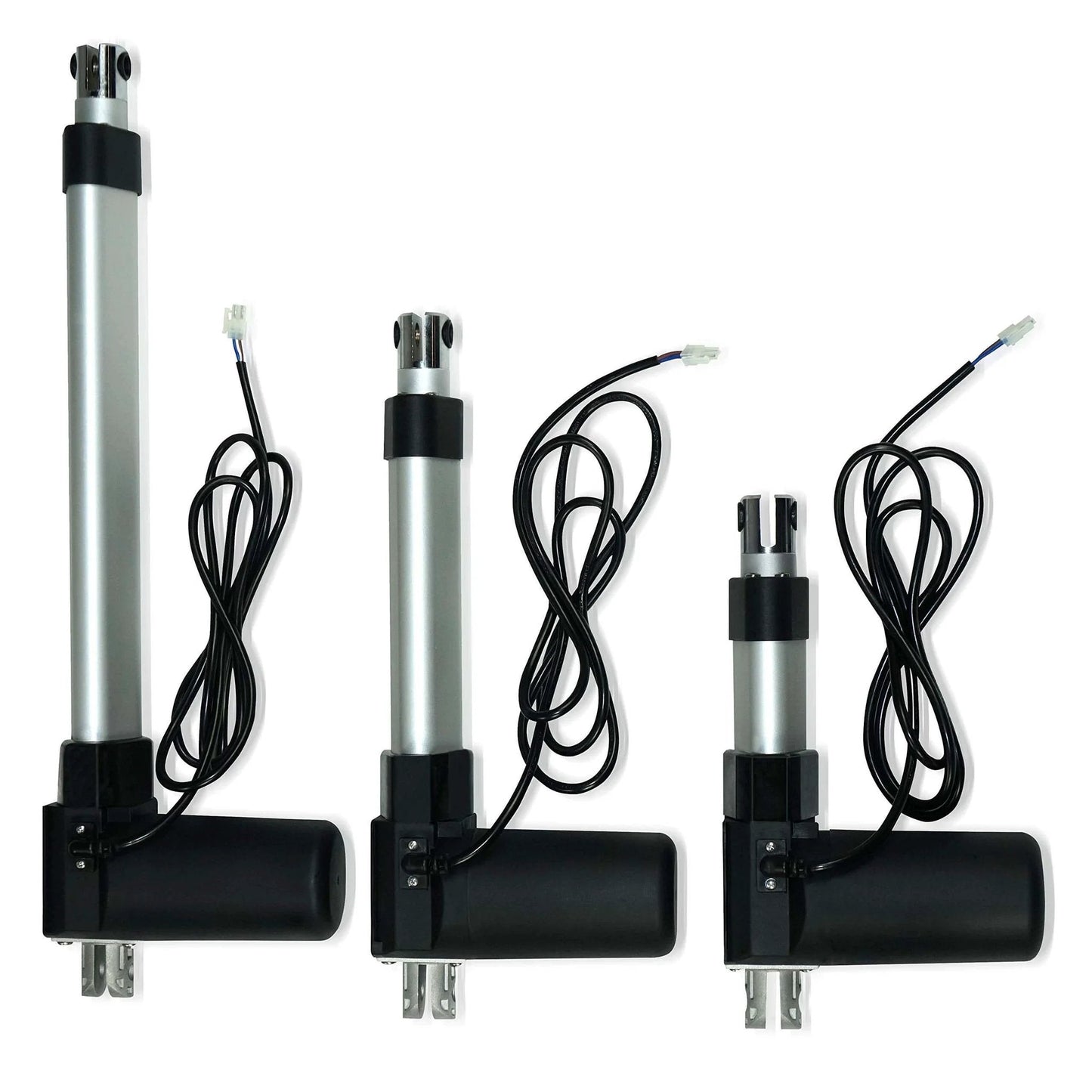 Set of 22 Inch Stroke Electric Linear Actuators, 400 lbs Force, IP66 Water Resistance - High Load Linear Actuator for Automation