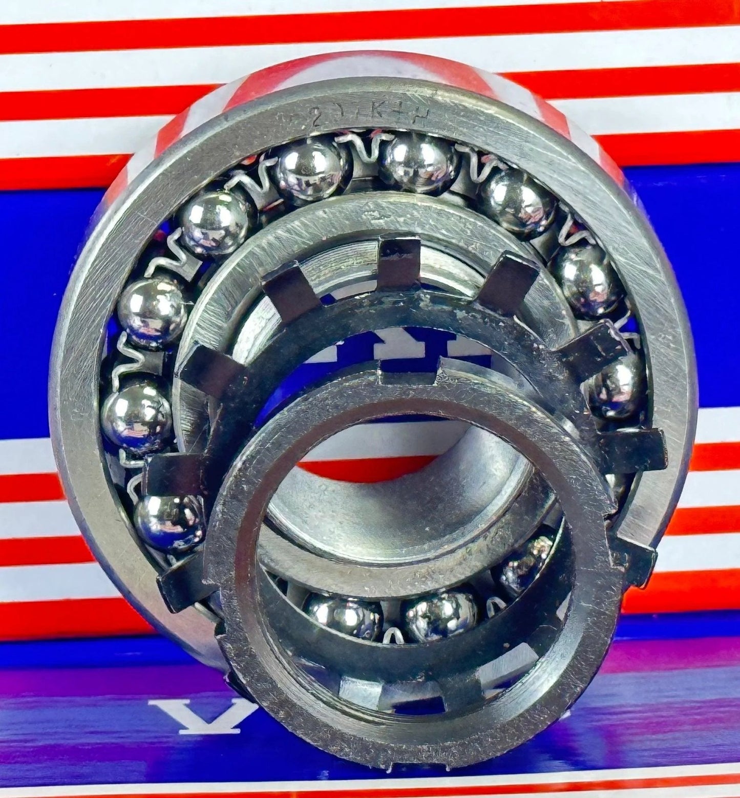 2207K+H Self Aligning Ball Bearing - Adapter Sleeve 30x72x23mm