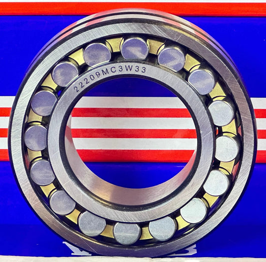 22209MC3W33 Spherical Roller Bearing 45x85x23mm