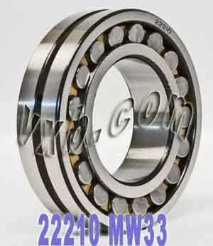 22210 MW33 Spherical Roller Bearing 50x90x23 Spherical Bearing