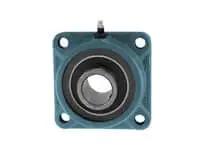 Front view of 1-11/16 in Heavy Set Screw Expansion Single Row Ball Bearing UCFEU309-27 style, 4-bolt flange mounting, pack of 1