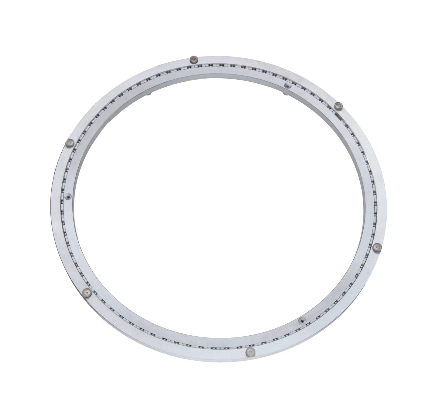 24 Inch Aluminum Heavy Duty Lazy Susan Turntable Bearing with Thick Swivel Plate, Non Skid Rubber Feet, Strong Load Capacity