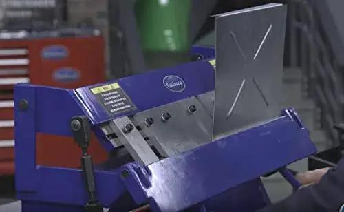 24 Inch Box And Pan Sheet Metal Brake With Five Adjustable Fingers For Small Shops bending metal sheet