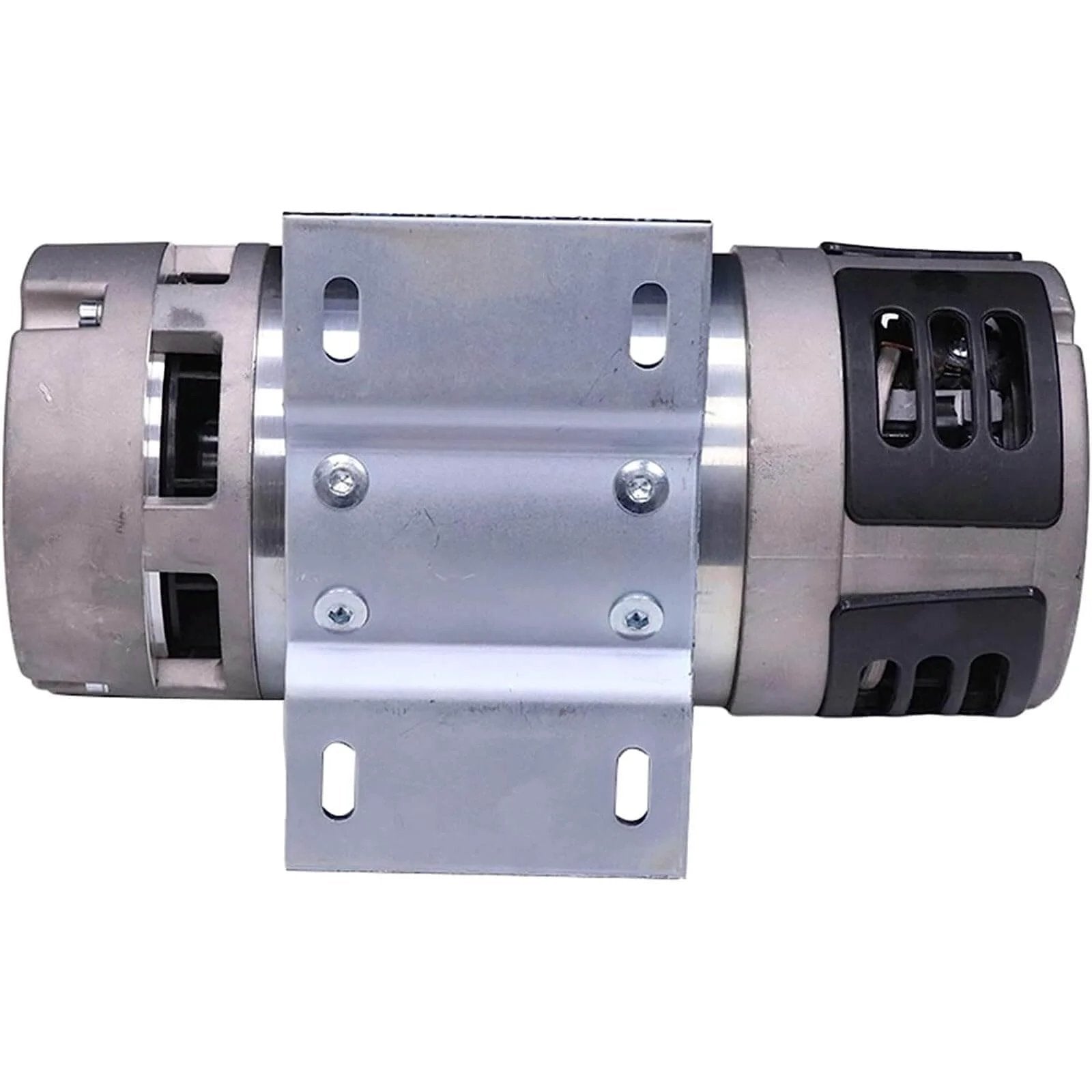 Side view of 106576 107486 24V 4.0HP 3.0KW Electric Hydraulic Pump Motor 123477 Compatible for Skyjack Scissor Lift installation