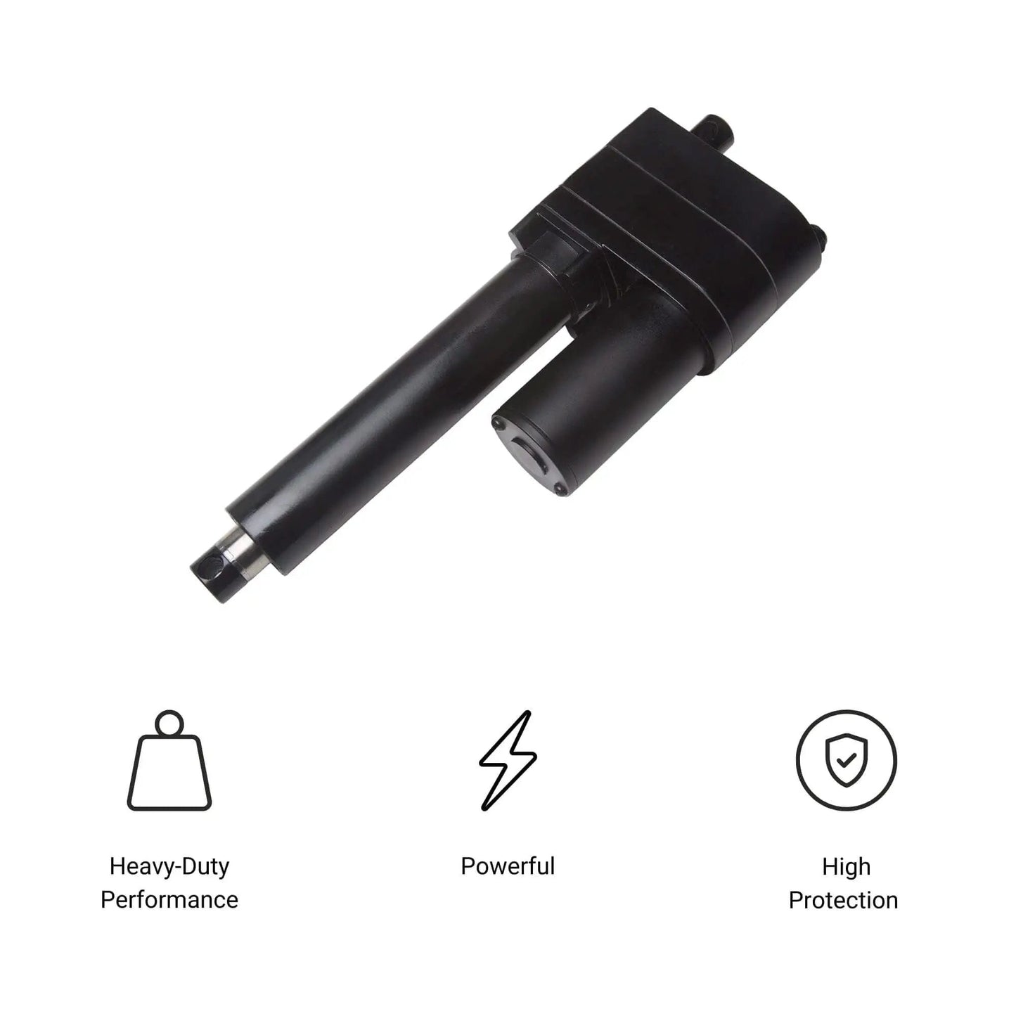 Beefy 24V Linear Actuator With 24 Inch Stroke And 2000 Lbs Push, IP65 Protected For Agriculture, Automotive, And Industrial Projects, Rugged Stainless Shaft And Metal Gears, Progressive Automations PA-17