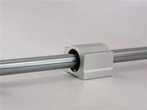 25mm CNC Router 60 Shaft w/Block & Bearing Linear Motion