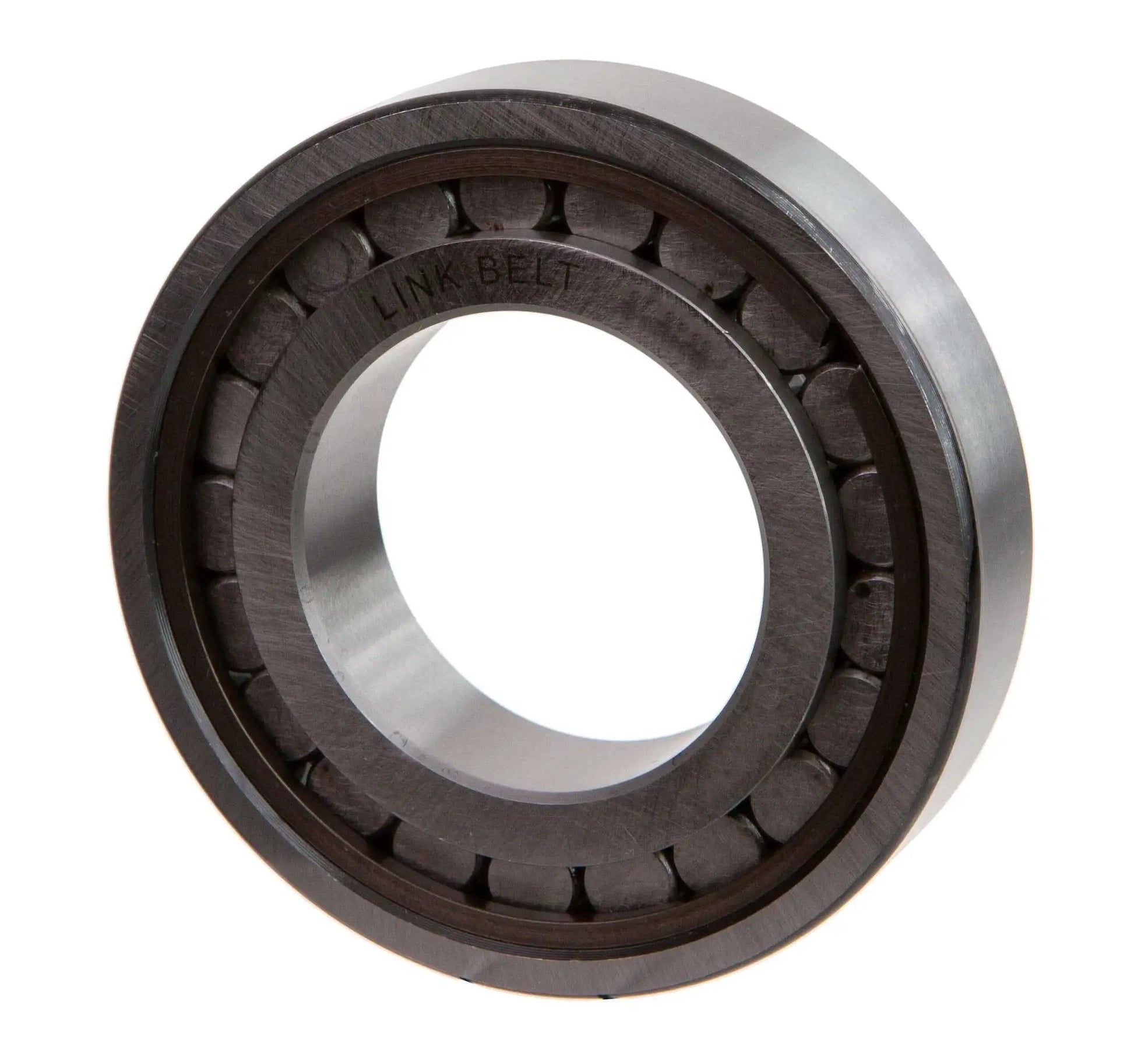 Link Belt MU1305TM 25mm Unmounted Cylindrical Roller Bearing Built For Extreme Duty With Sealed Protection And Interchangeable Industry Standards By Rexnord, front view