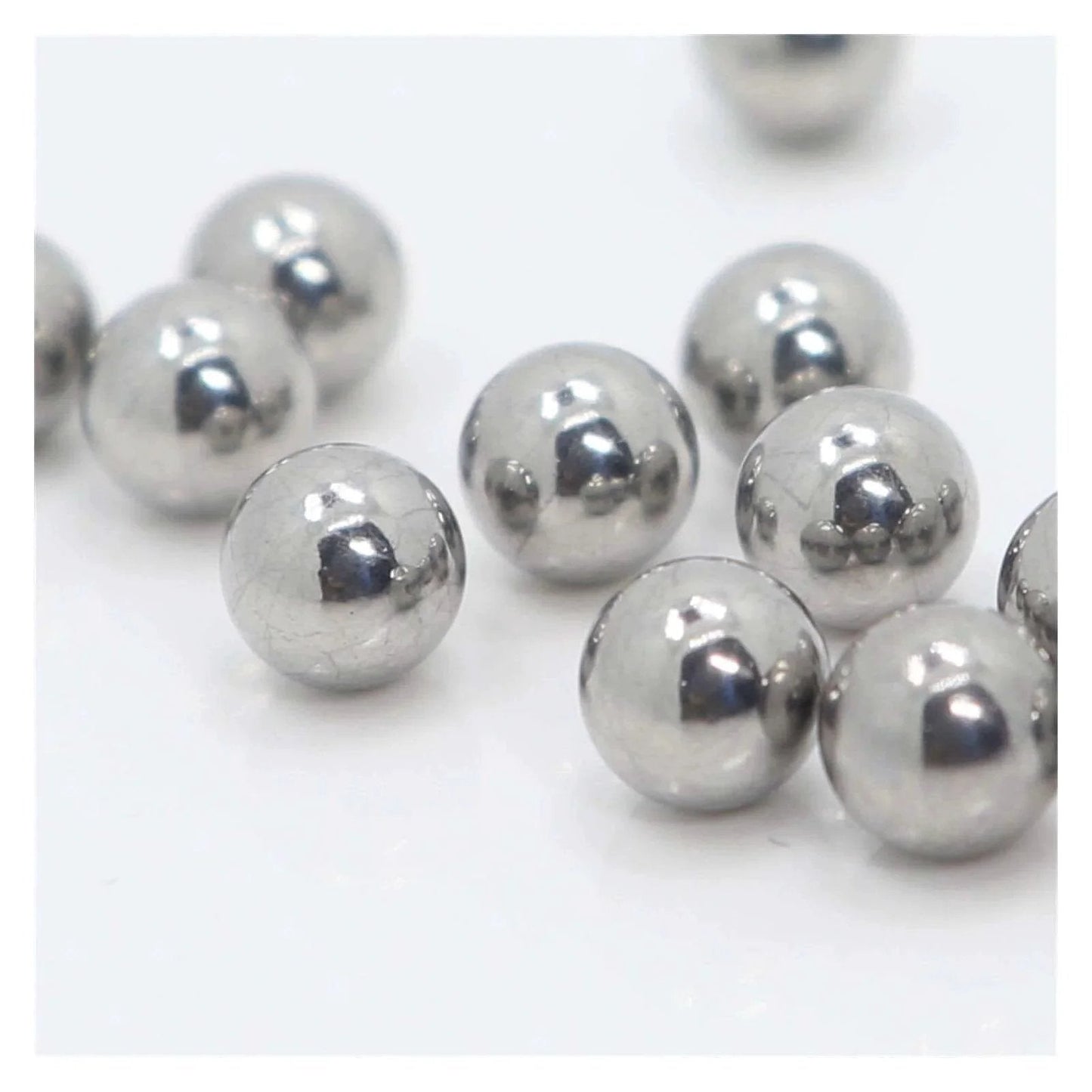 25mm 5PCS Ceramic Balls 304 Stainless Steel Mirror Ball Seamless Hollow Sphere for Garden Decorations Steel Balls Precision Balls