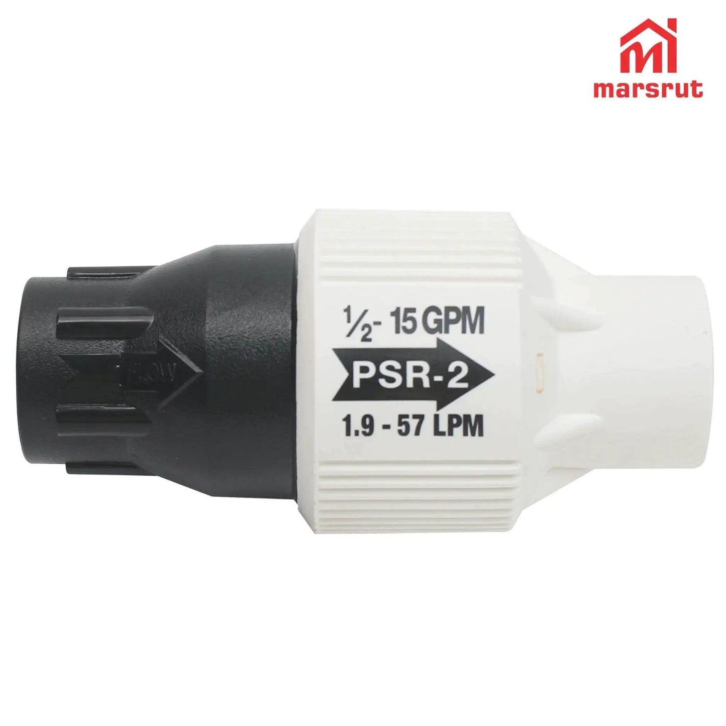 25 PSI Pressure Regulator For Drip Irrigation And Sprinkler Systems With Three Quarters Inch FPT Female Threads Low Flow Garden Hose Reducer