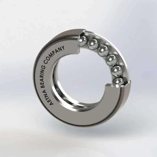 Thrust Bearing E11 By Aetna ABMA Standard Sizes Interchangeable Banded Design For Contamination Protection Full Ball