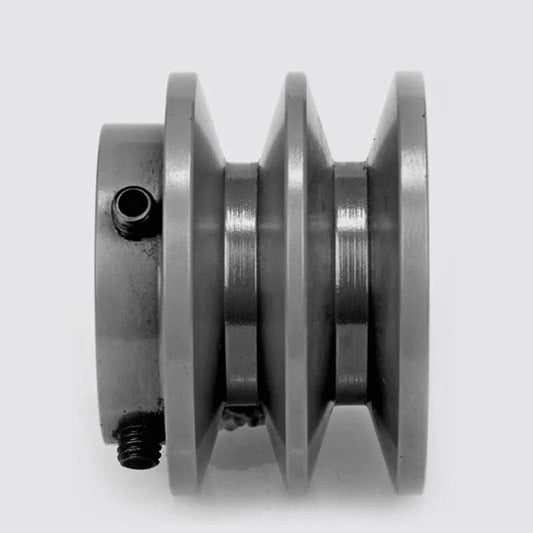2BK25 1" Bore Solid Sheave Pulley - 2-1/2" (2.50") OD , Hex set screws for V-belts size, 5L 2BK25-1"