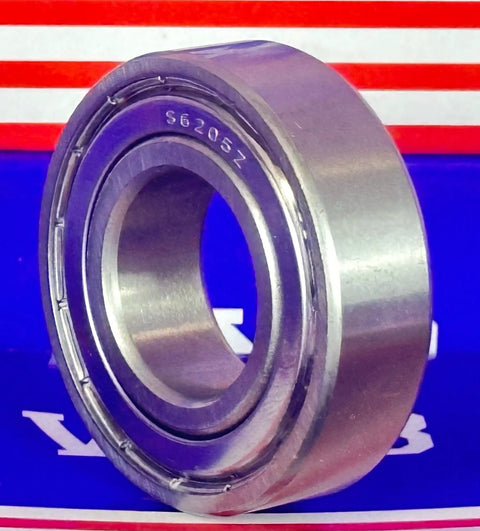 S6205ZZC4 Stainless Steel Ball Bearing 25x52x15mm