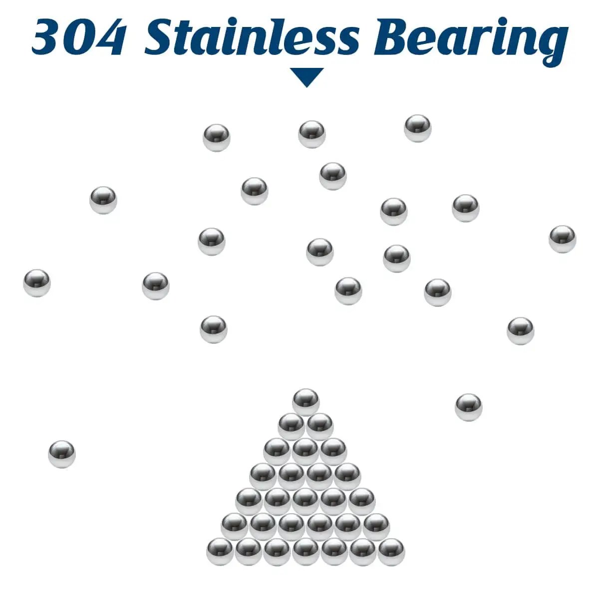 2mm Stainless Steel Precision Balls Set, 1500 Pcs of 304 Grade Bearing Balls for Models, Bearings, and Crafts, ideal for DIY projects