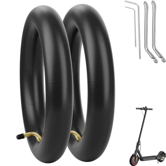 2Pack 8.5 Inches Scooter Inner Tube,8.5'' x 2" Inner,8 1/2x2 Pneumatic Tyres for Scooter Gotrax Gxl V2/ M365 shown with tools