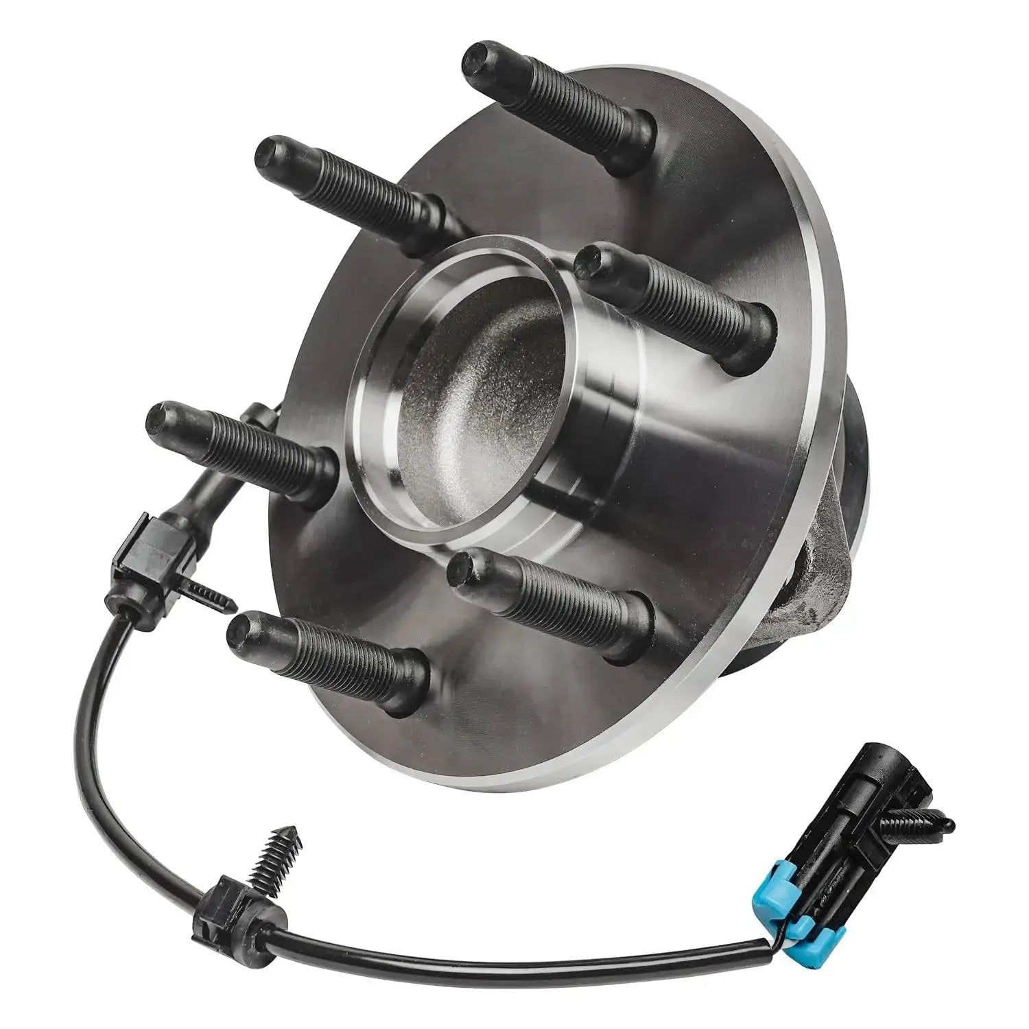 Pair 2WD Front Wheel Bearing Hub Assembly For 99-06 Chevy Silverado 1500 Sierra 1500 And 00-06 Suburban 1500 Tahoe Yukon, 6 lug view