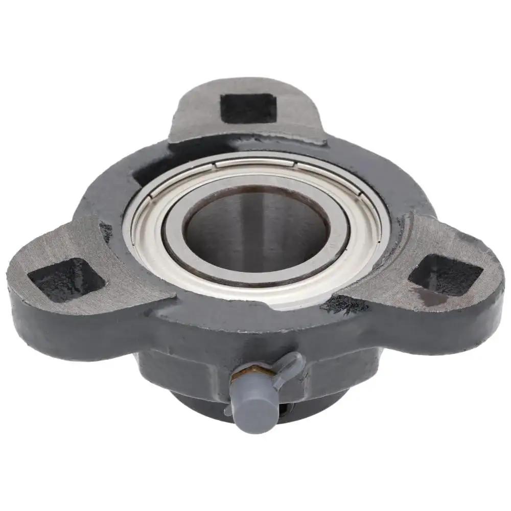 3 Bolt Flange-Mount Ball Bearing Unit With Insert Bearing SA205-16 In Cast Iron Housing TRD205 For Heavy Duty Machinery Bore 1 In