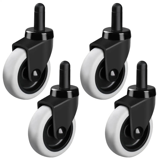 3 Inch Mop Bucket Wheel Replacement Set Of 4 Non Marking TPR Castors For Rubbermaid Models 7570 L2 7571 7580 7581 7582 7583