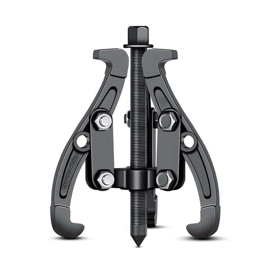 3 Jaw Inner Bearing Puller, Pilot Bearing Gear Puller for Auto with Reversible Jaws, Heavy Duty Gear Extractor Tool, 6 inch
