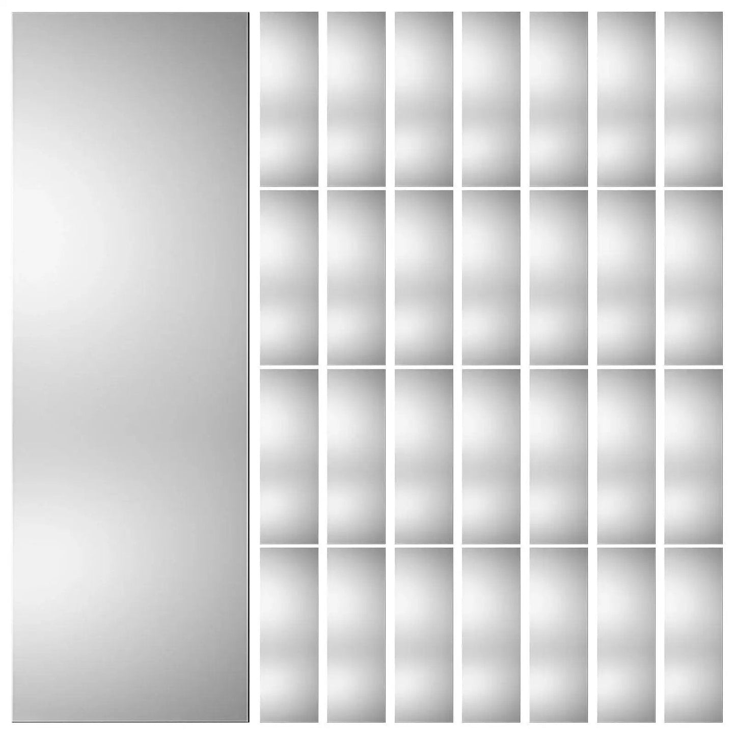 Pro Grade 30 Piece Shim Stock Set In 304 Stainless Steel, 2 Inch By 6 Inch for leveling and gap filling, multi-thickness