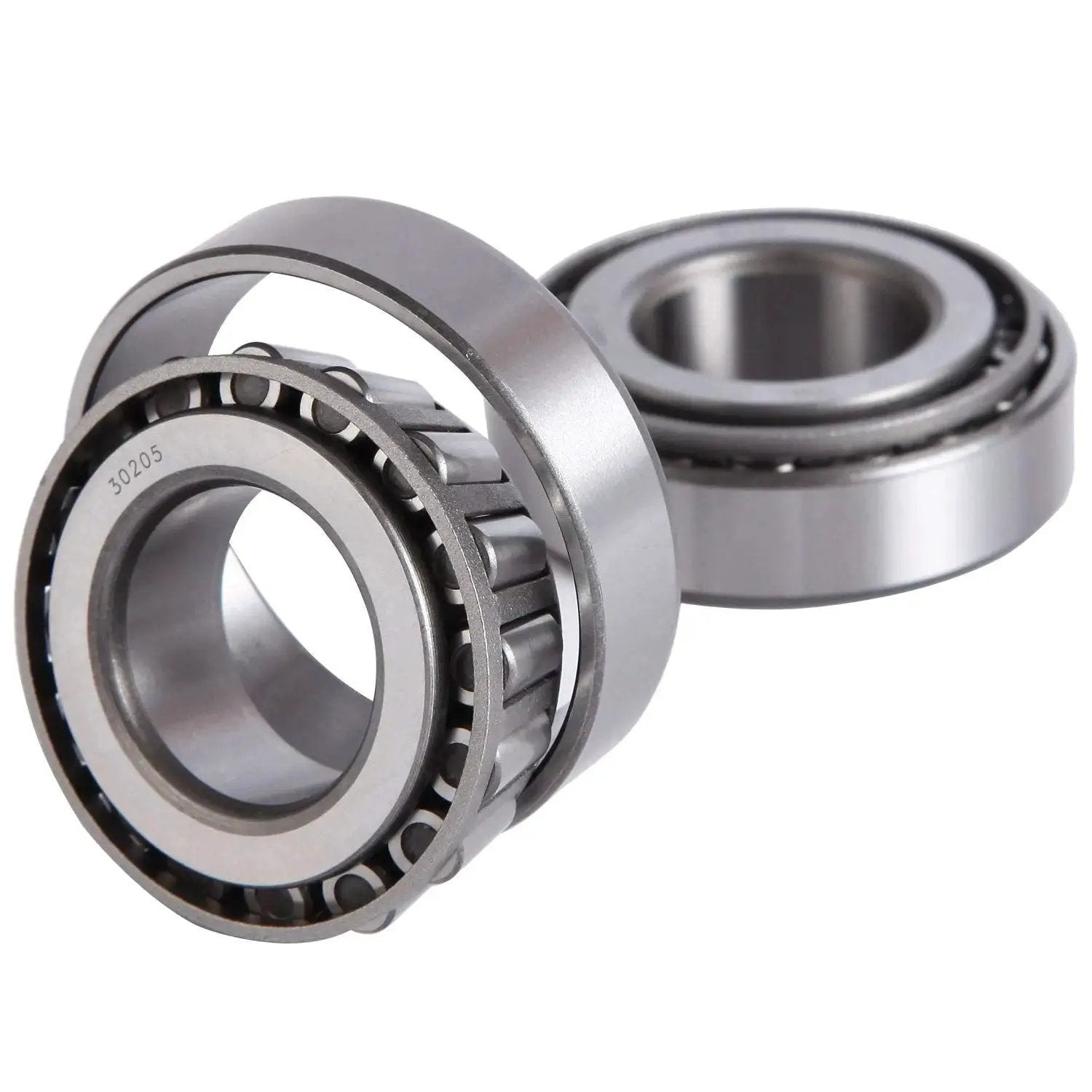Two Pack 30205 Tapered Roller Bearing Set Cone And Cup 25 Mm Bore 52 Mm Outer Diameter 16.25 Mm Width Ideal For Automotive Wheel Hubs