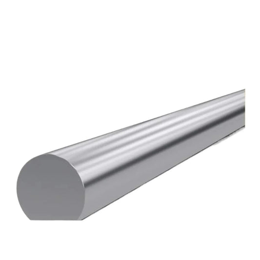 304 Stainless Steel Shaft Rod 8mm 10mm Linear Ground Bar for Milling Drilling and Turning close-up view