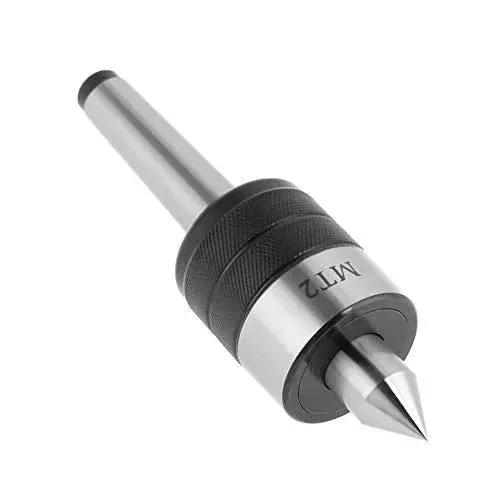MT2 Live Center High Precision Lathe Tool With 60 Degree Point For Rotary Turning And CNC Milling 5000 RPM T10 Steel Conical Tip