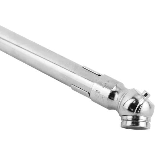 Pencil Tire Pressure Gauge For Cars With Built In Deflator Valve Brass Construction That Reads In PSI And KPa 5 To 50 PSI And 40 To 350 KPa Durable USA Made Milton
