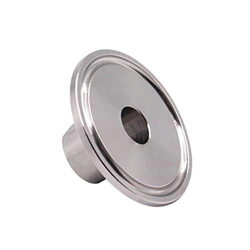 1.5 Inch Sanitary Tri Clamp To One Quarter Inch NPT Female Fitting Stainless Steel 304 Food Grade Connector, side view