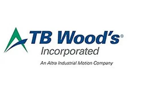 TB Wood's Incorporated logo, a timing drive and power transmission company, part of Altra Industrial Motion Company.