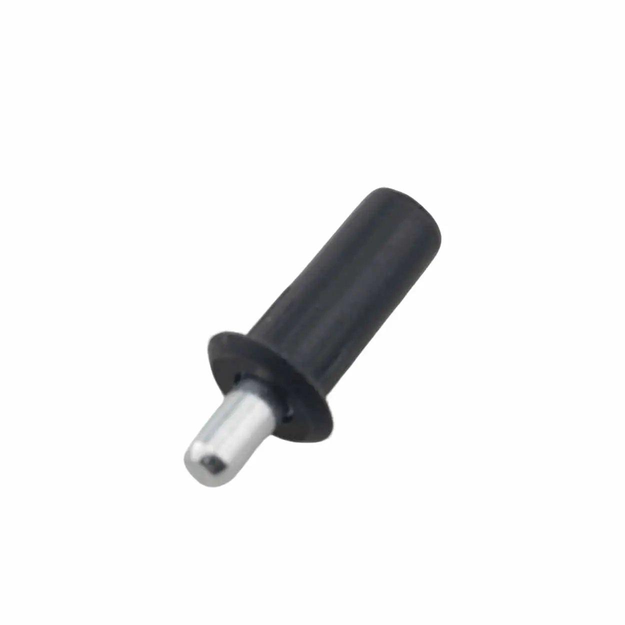 20 Piece Furniture Cabinet Door Connectors and Bulkhead Pins Set for Shutter Repair with Retractable Spring Center Pivot Pins Black