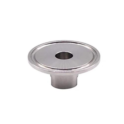 1.5 Inch Sanitary Tri Clamp To One Quarter Inch NPT Female Fitting Stainless Steel 304 Food Grade Connector top view