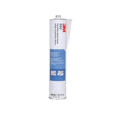 Polyurethane Adhesive Sealant Cartridge, Black 10.5 oz, Pack of 1, for automotive, marine and construction repairs