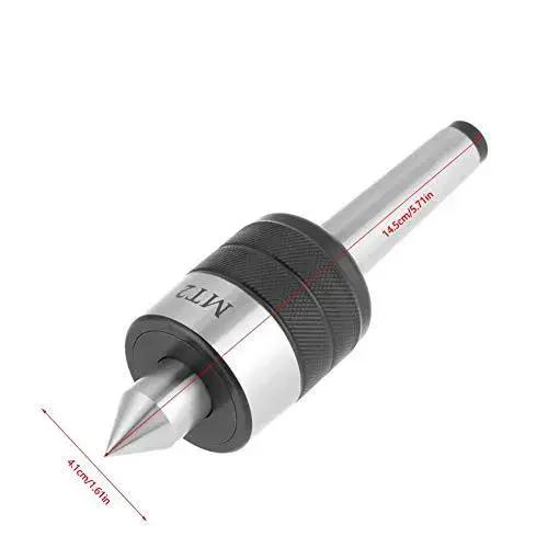 MT2 Live Center High Precision Lathe Tool With 60 Degree Point For Rotary Turning And CNC Milling 5000 RPM T10 Steel Conical Tip