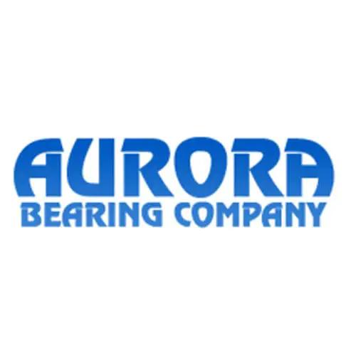 Aurora Bearing Company logo in blue text on white background
