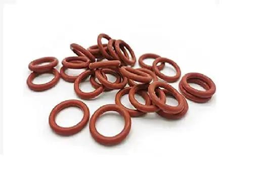 Red Silicone O Ring Set Of 30 Pieces With Outer Diameter 18.6mm Inner Diameter 15mm And Width 1.8mm For Automotive And Mechanical Use Flexible Durable Seals