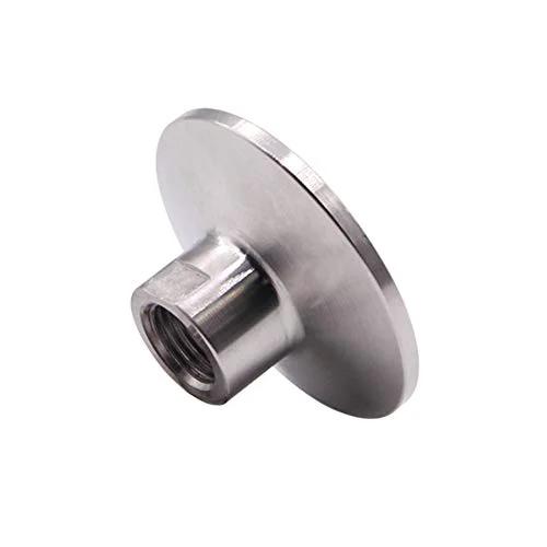 1.5 Inch Sanitary Tri Clamp To One Quarter Inch NPT Female Fitting Stainless Steel 304 Food Grade Connector side view