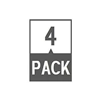 Image of '4 Pack' label representing Premium Four Pack Rubber Spacer Set Made In USA For Home Industrial Automotive Marine Use Durable Anti Vibration Spacers One Inch Outer Diameter One Quarter Inch Inner Diameter One And A Half Inch Thick Izzy USA LLC.