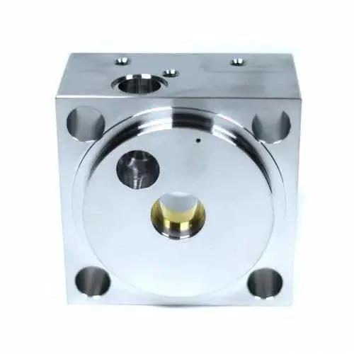 Front view of Intensifier End Bell Assembly For 60k Waterjet Systems Best Value High Performance Water Jet Cutting Machine Spare Parts