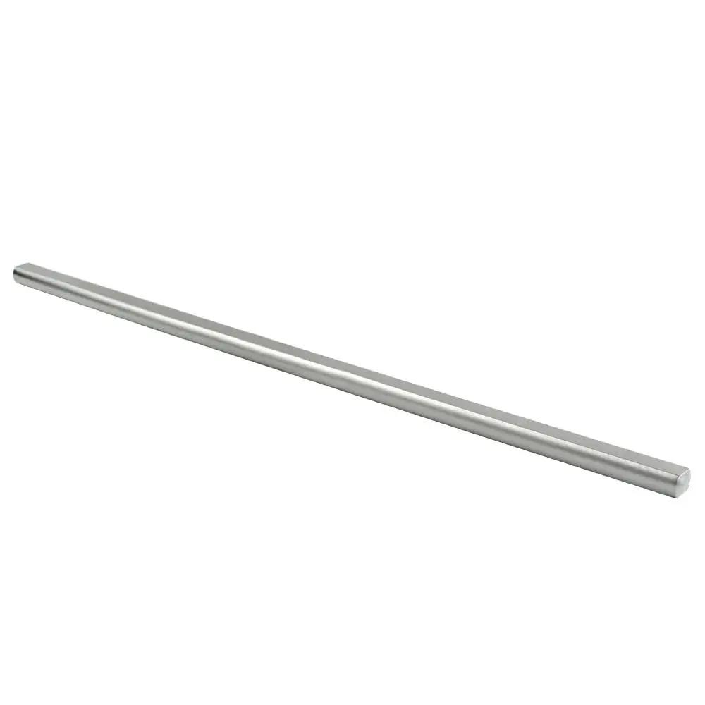 36 Inch Three Quarters DD Steering Shaft For Universal U Joints, steel shaft with double-D profile, side view