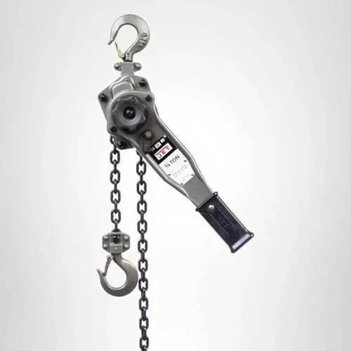 Three Quarter Ton Lever Hoist With 10 Ft Lift JLP-075A-10 featuring Weston-Style Double Pawl Brake for industrial lifting
