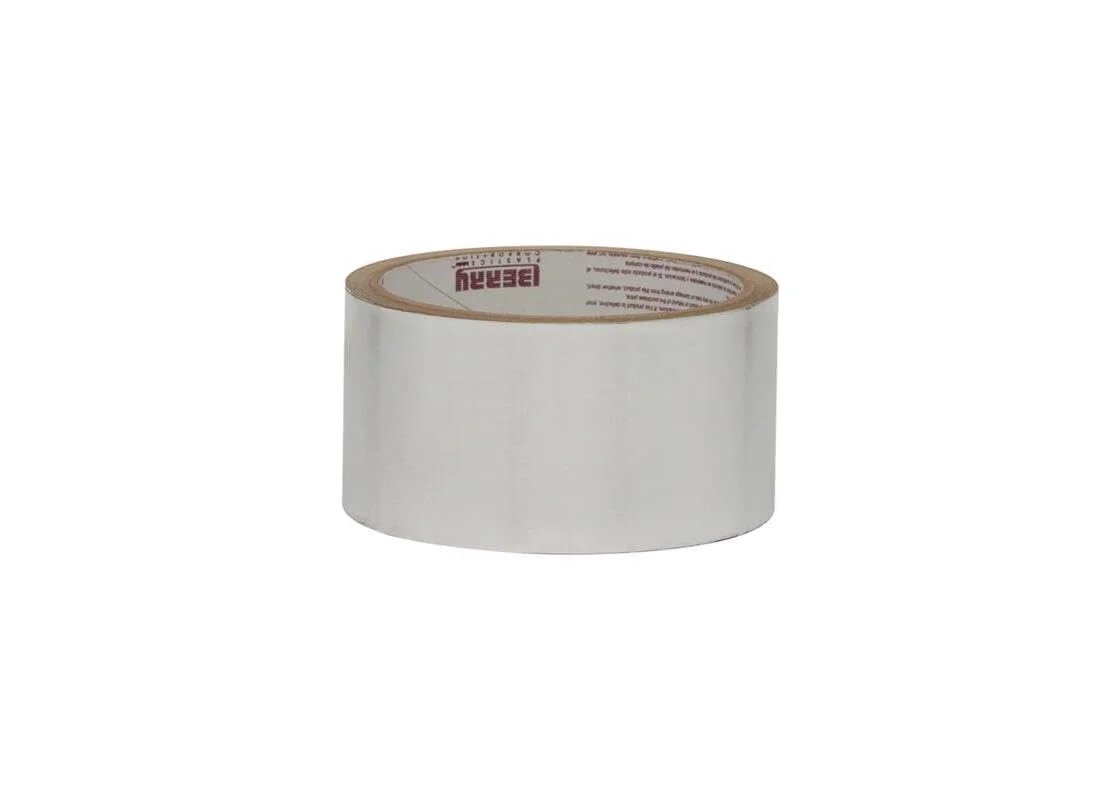 HVAC Foil Tape With Aluminum Backing For Duct Sealing And Automotive Repairs 3.2 Mil Thick UV And Moisture Resistant UL 723 Classified 48mm By 9m